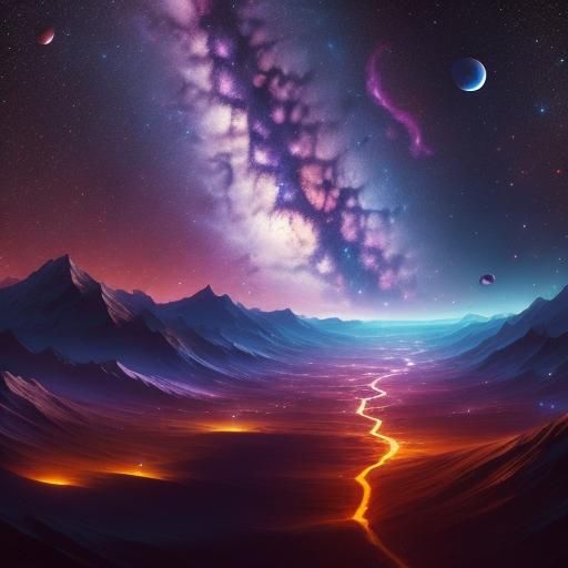 the milky-way from earth