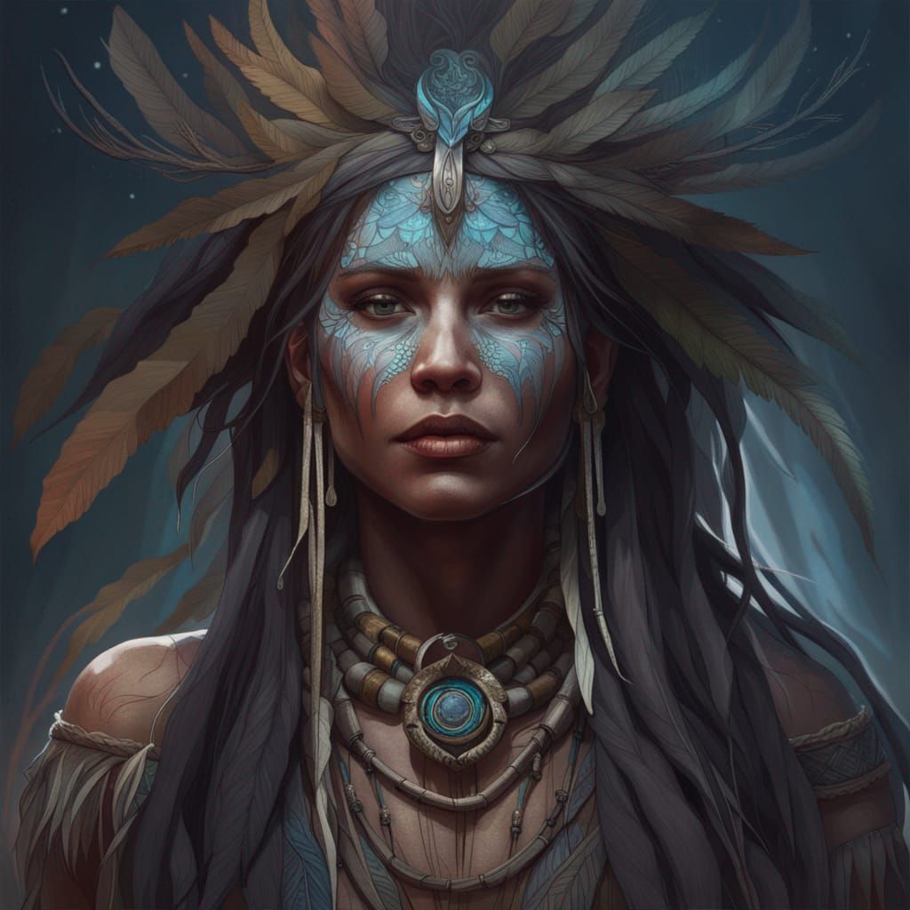 Shaman 😍😍😍 - AI Generated Artwork - NightCafe Creator