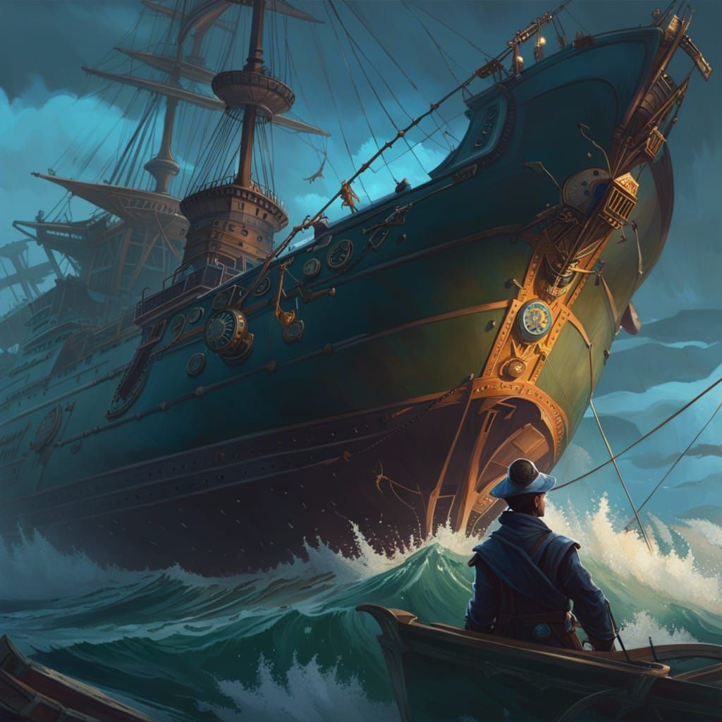 Ye Banished Privateers AI Generated Artwork NightCafe Creator