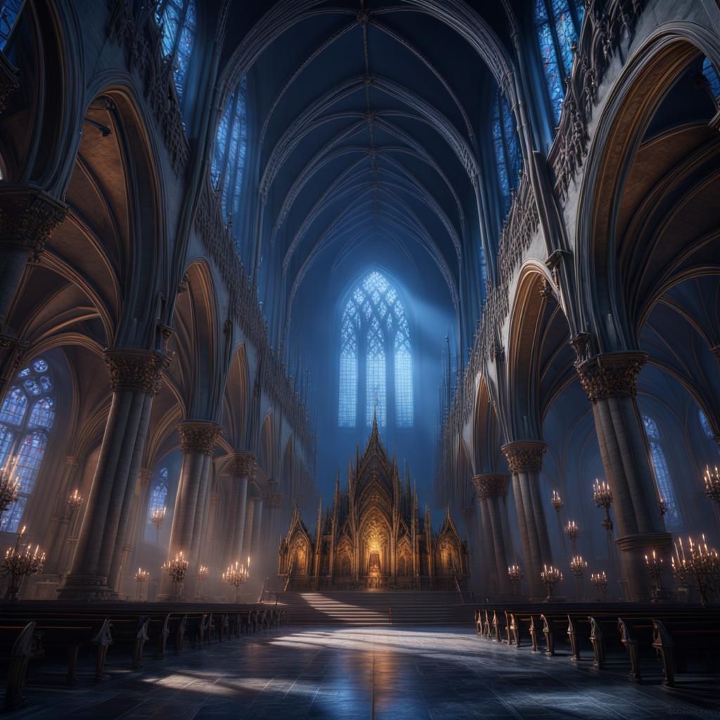 Avernus Cathedral - Ai Generated Artwork - Nightcafe Creator