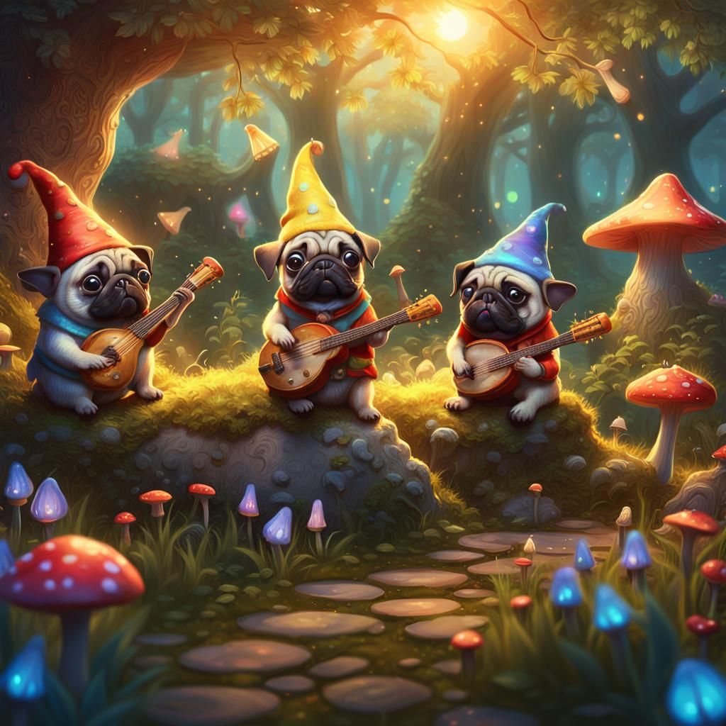 Pug Gnomes