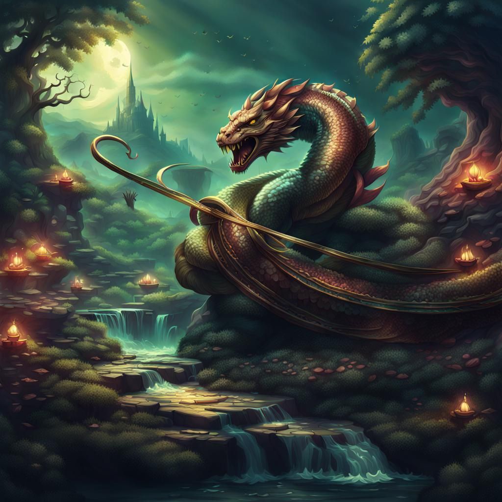 (lamia) 8k resolution art