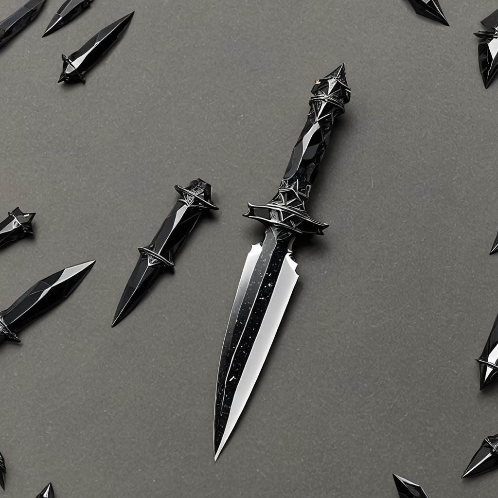 Black diamond dagger