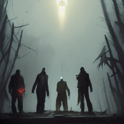 A group of gamers