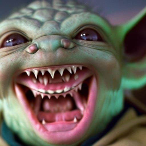Other Deranged Members of Yoda's Species Scream to Show Thei...