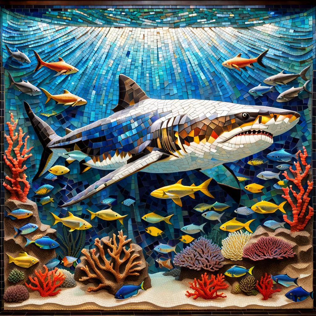 Shark  by @EveCrowe