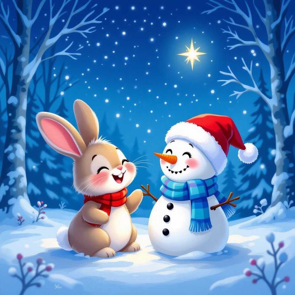 《星光雪夜的夢幻朋友》