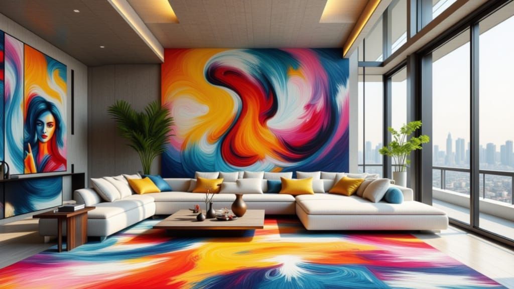 Swedish Model Dances in Zaha Hadid Concrete Home