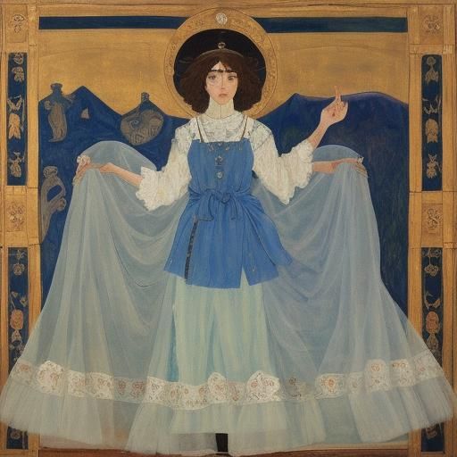 Seals buy tulle and samovars, and then they try on tulle 
Tulle and seals by Egon Schiele and Andrei Rublev