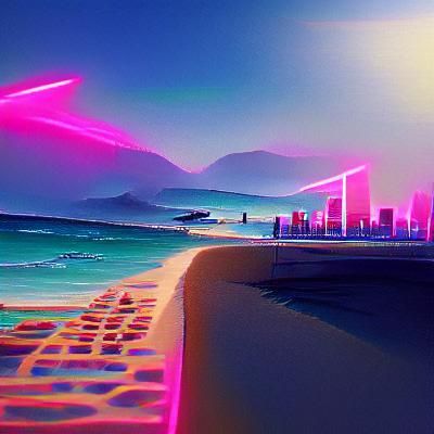 afternoon beach