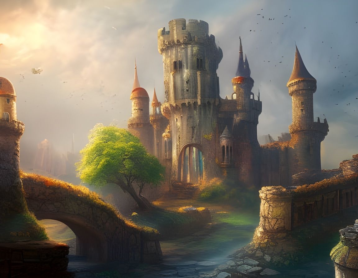 Castle - Ai Generated Artwork - Nightcafe Creator