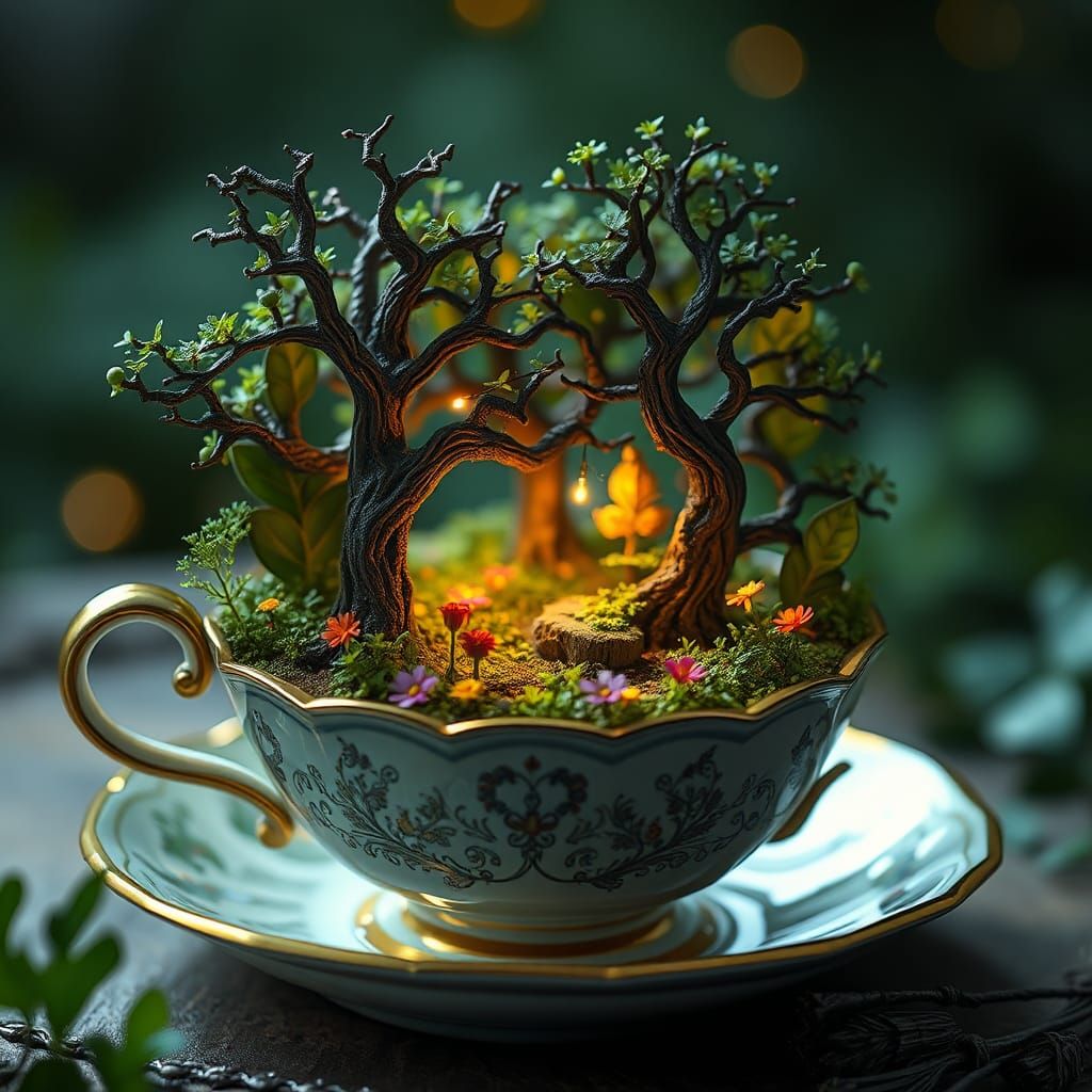 Faery House  by @Goose