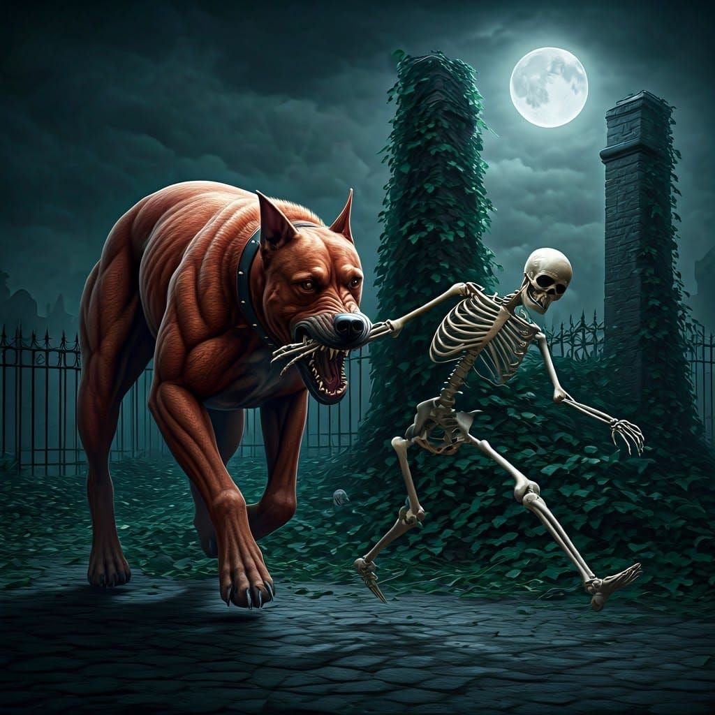 Giant dog...  by @lionel
