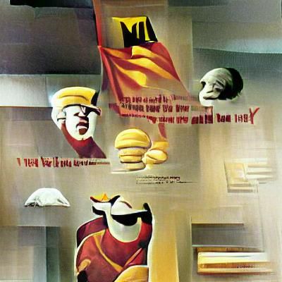 McDonald's Propaganda Poster