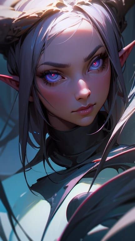 Dark Elf Anime