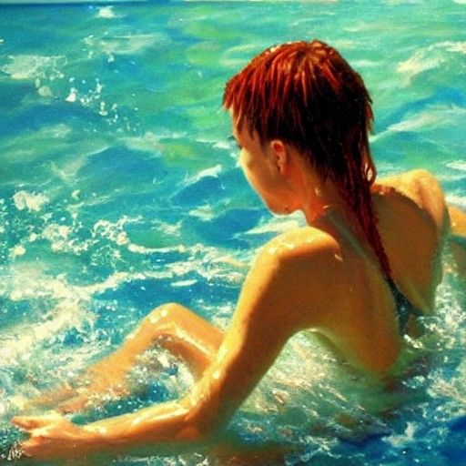 Water feels better on bare skin