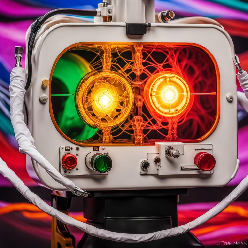 Surreal Dadaist X-Ray Photograph in Hyperrealism