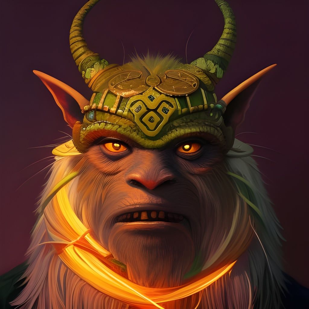 Goblin Shaman - AI Generated Artwork - NightCafe Creator