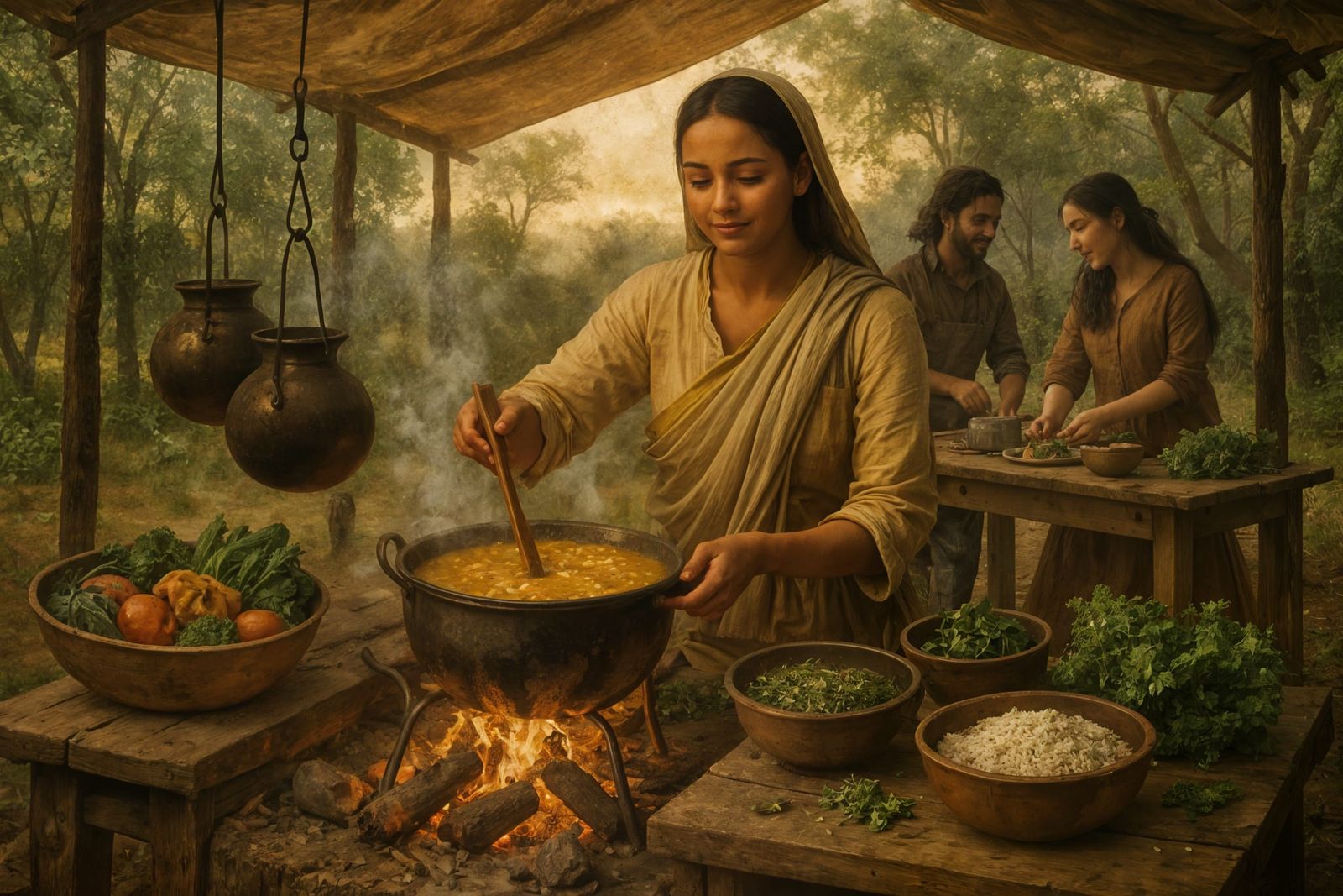 Symphony of Hands 🔥🍽️✨  by @AHO Cuisine