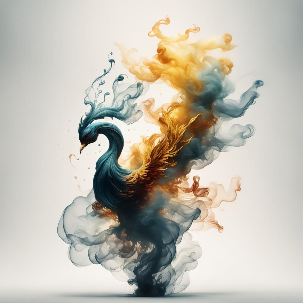 Rise like a phoenix  by @dreamowl