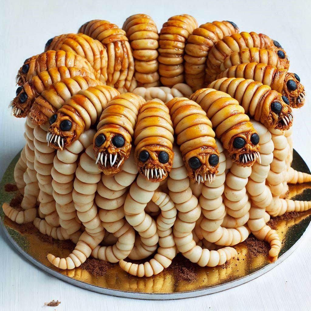 Worm Cake