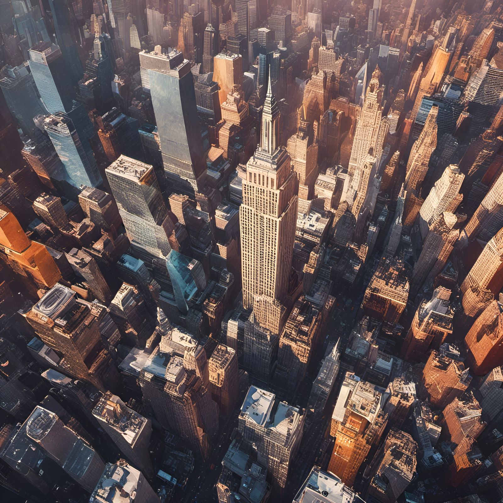 New York, Concrete Jungle where dreams are made of. AI Generated