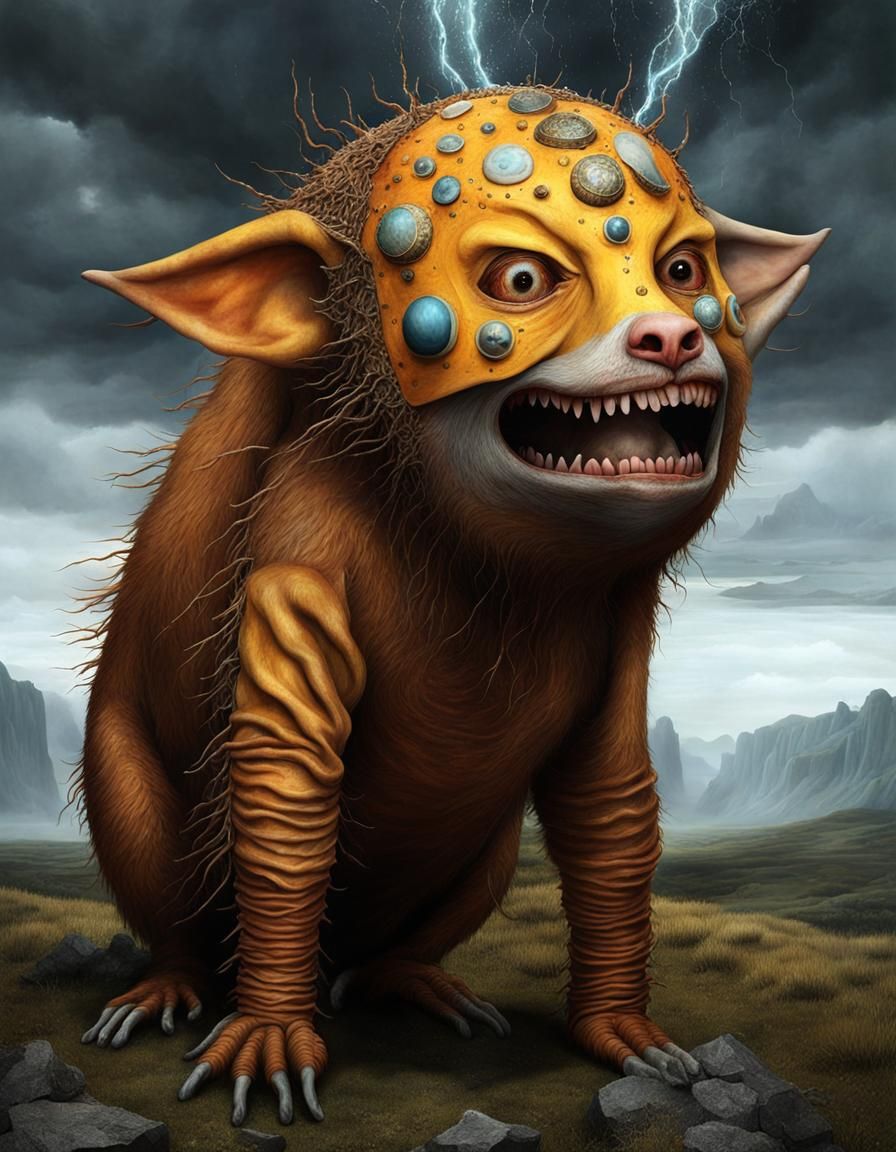 ""A completely transparent ((male creature)) ((male monster)) made of glass sitting in a forest full of vivid flowers. He smells the flowers...