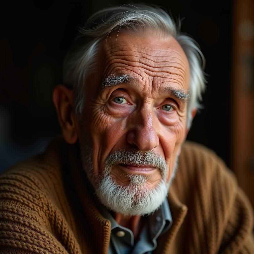 85-year-old man  by @Iamokayrajib