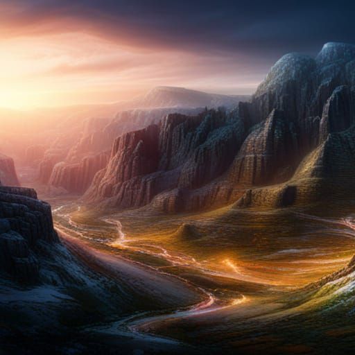 Fantasy landscape