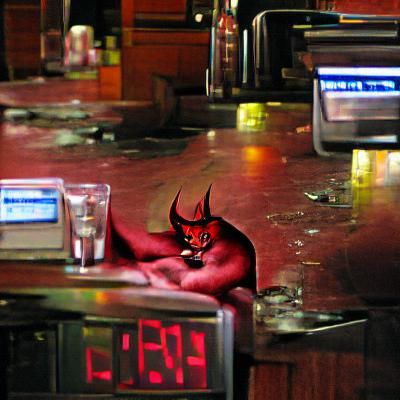 After Hours at The Bar Devil
