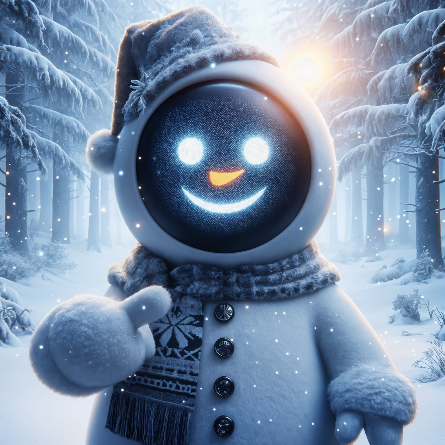 LED Snowman