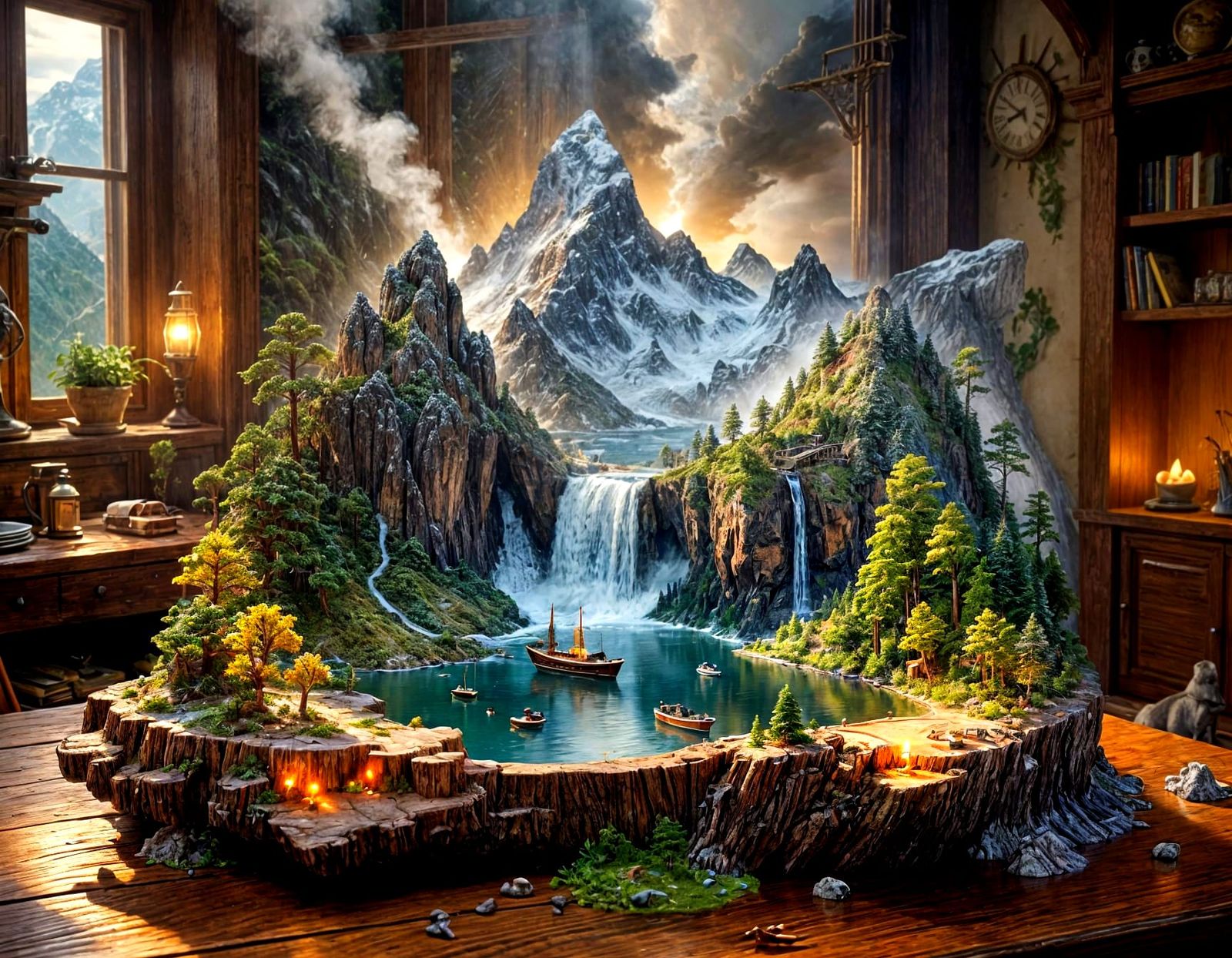 Nature Awakening from the Wood  by @Marijana