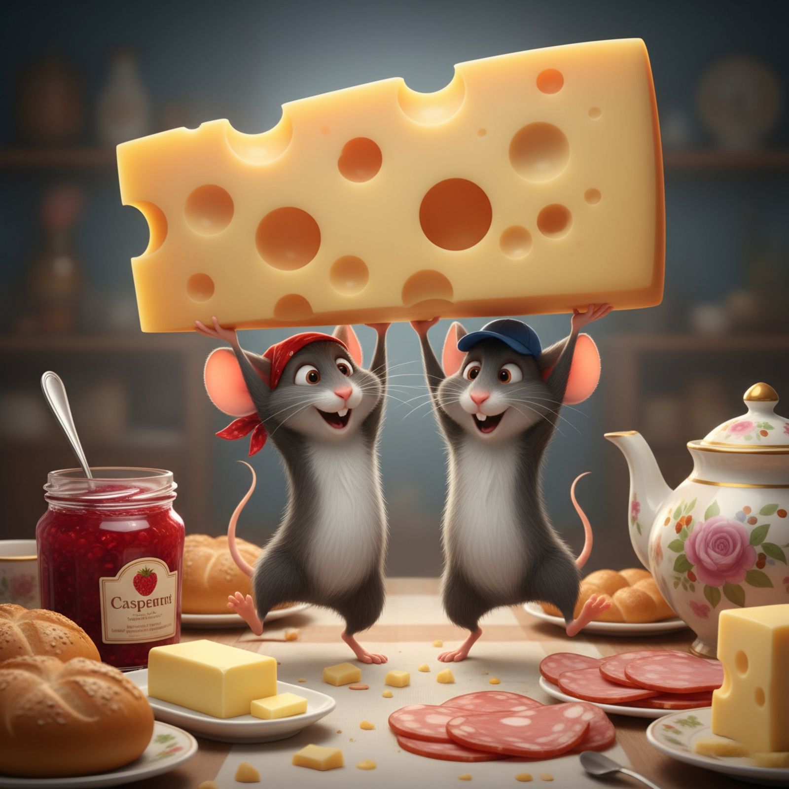 We got the cheese 🐭