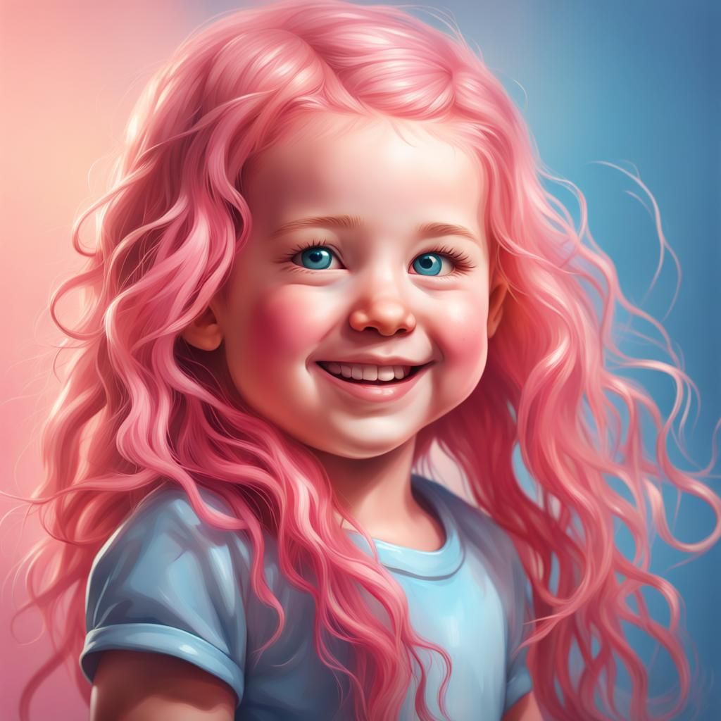 A cute little toddler