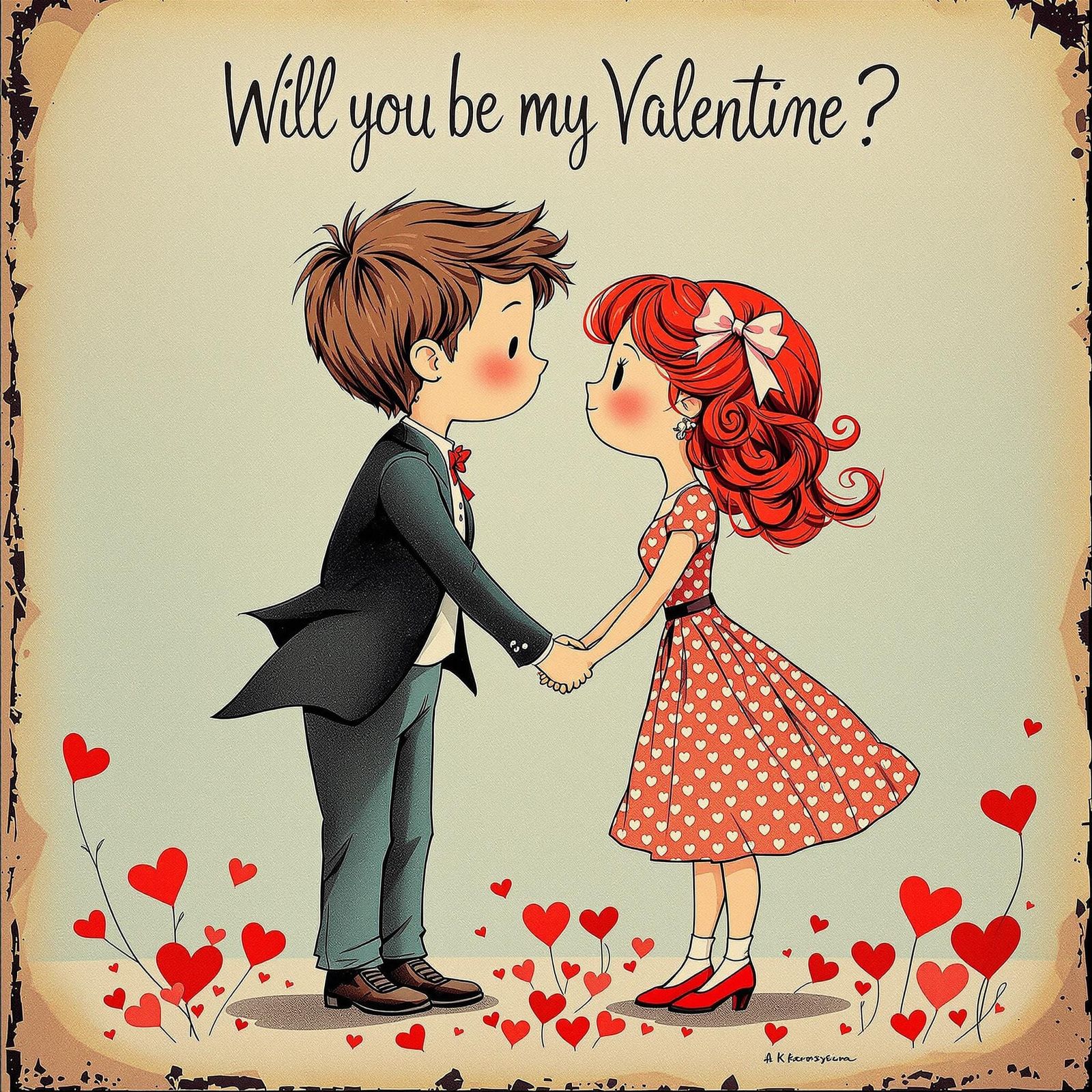 Valentines Day Card   by @Lady Anne