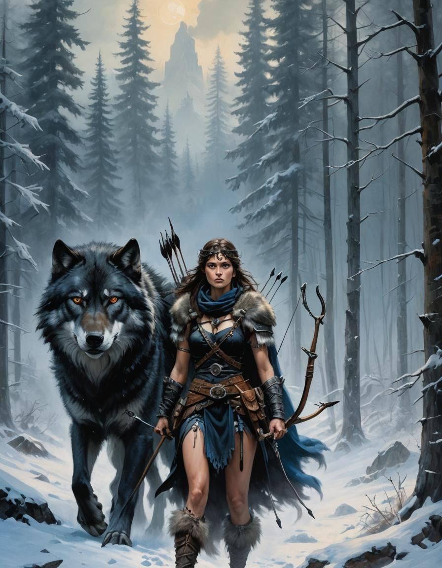 In the misty forest...  by @Fatih DIKBAS