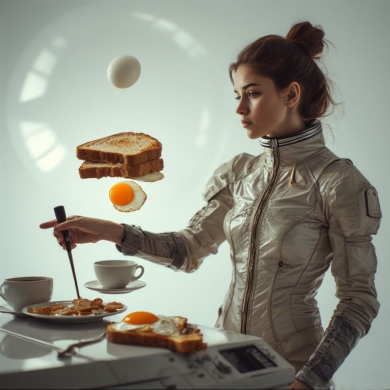 Breakfast in space
