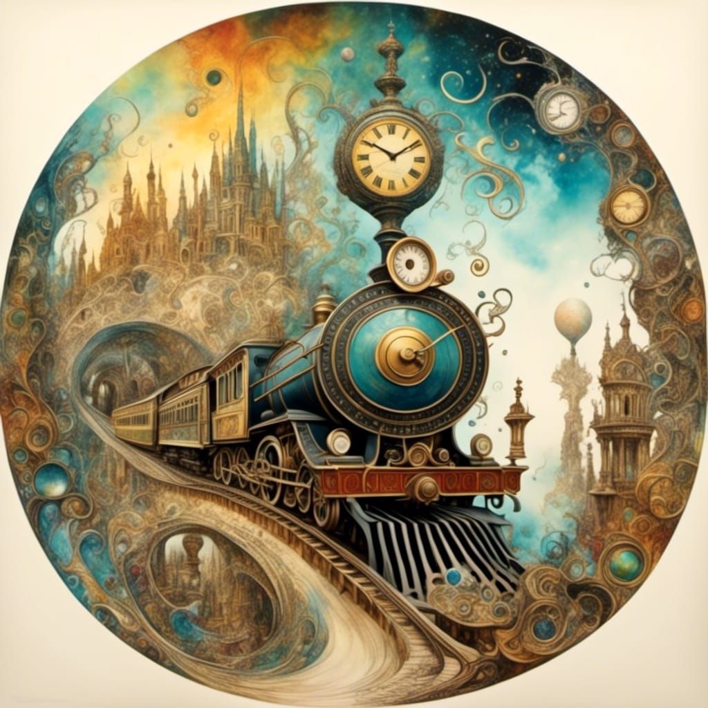 Surreal Travel  by @AnC