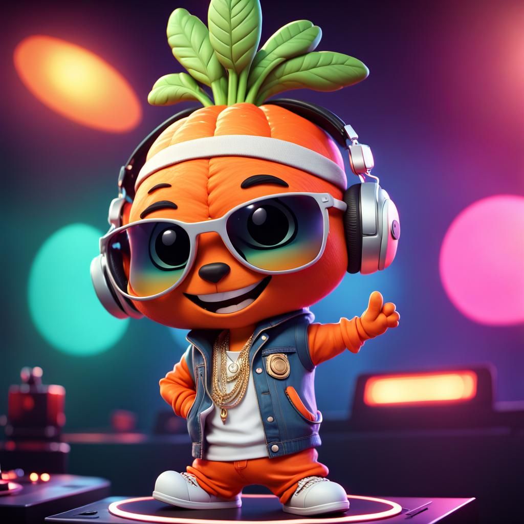 DJ Carotte, le rappeur qui n'a jamais râpé ! (play on words in French)  by @Papy Ion