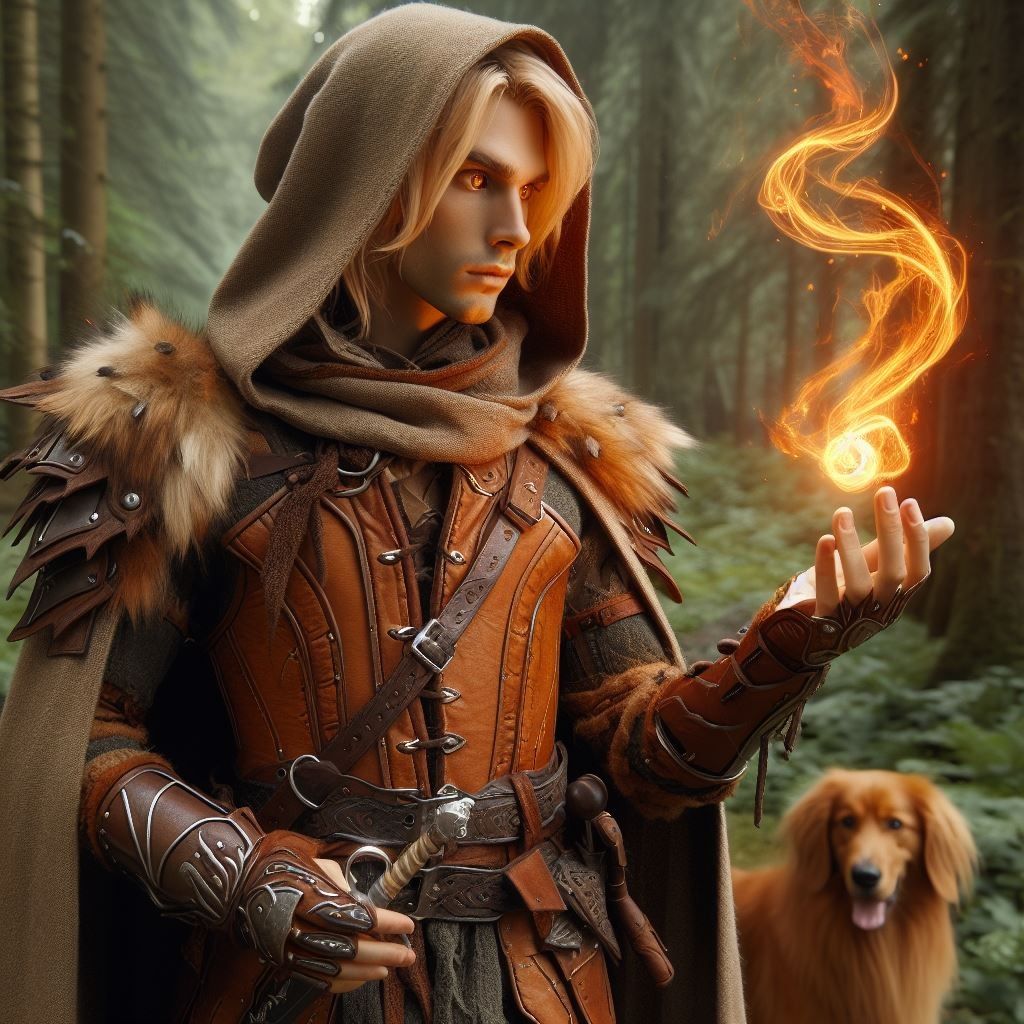 Thalindran Sylphflame, Solarius Druid