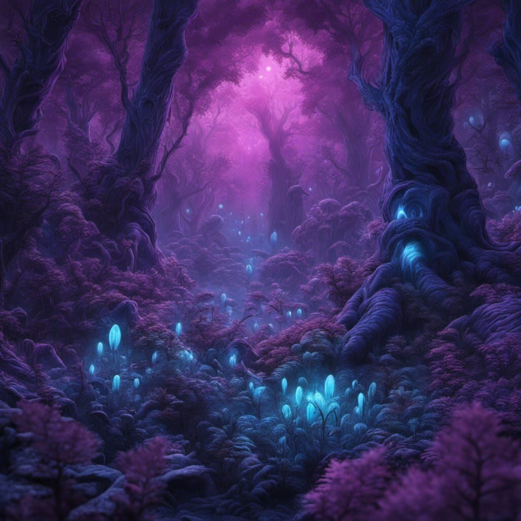 Purple Forest