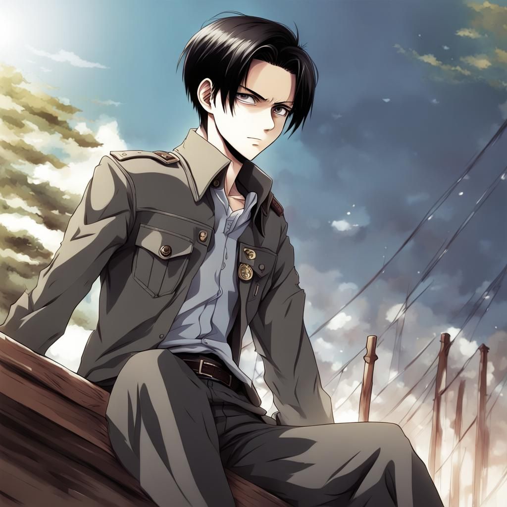 Levi Ackerman - AI Generated Artwork - NightCafe Creator