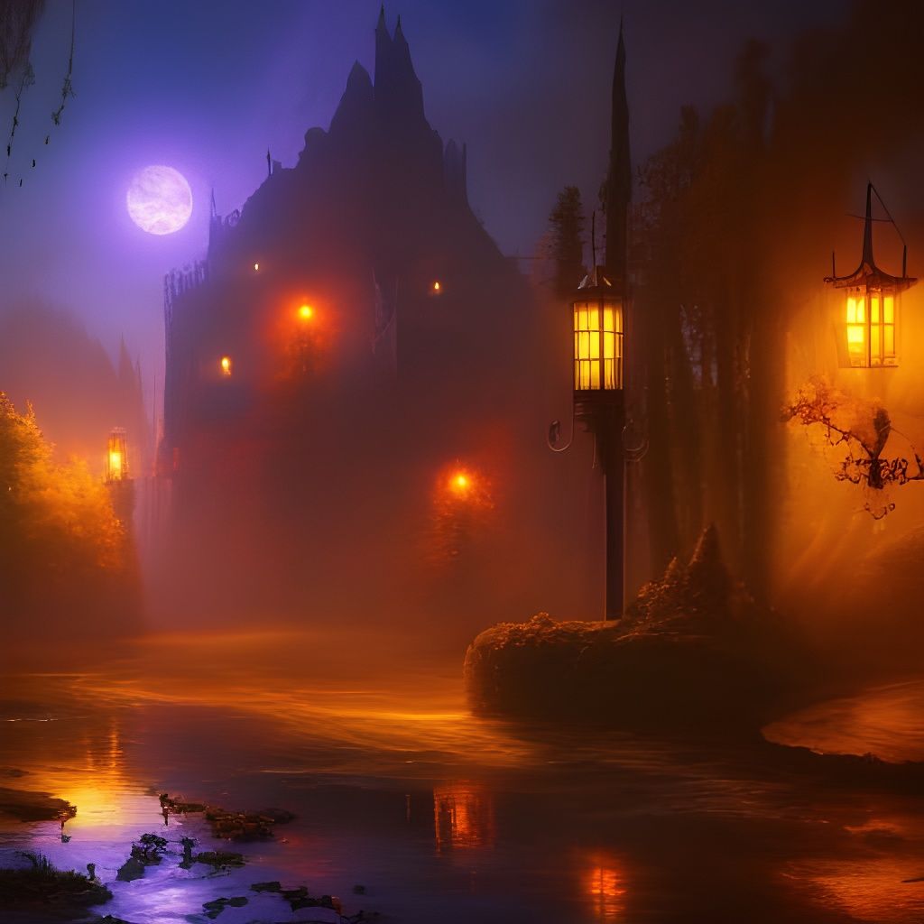 fog at night