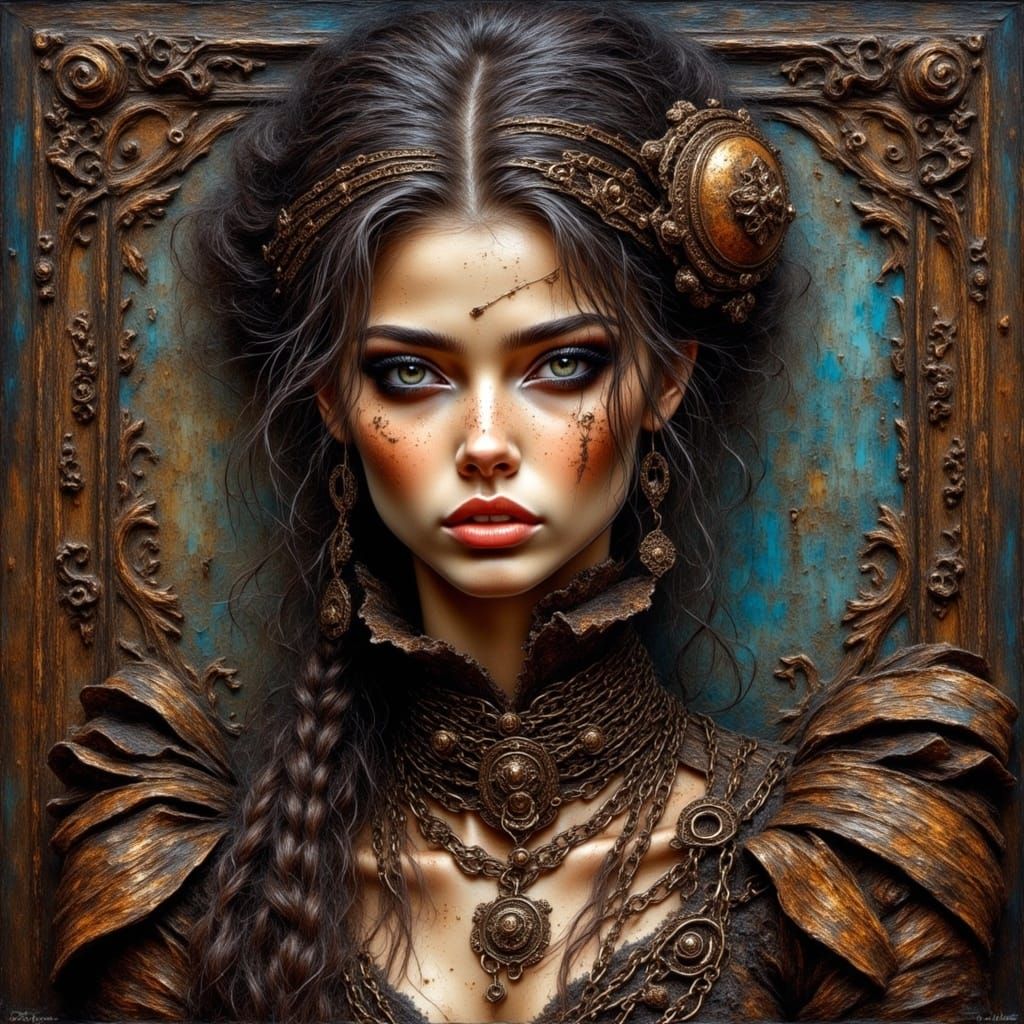  <lora:Macabre Flux:1.0>