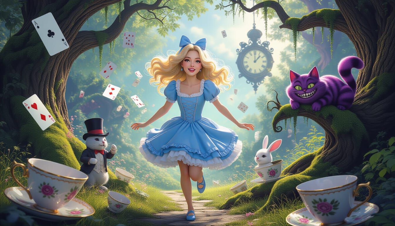 Alice in wonderland - 1 like  by @KIMDING91