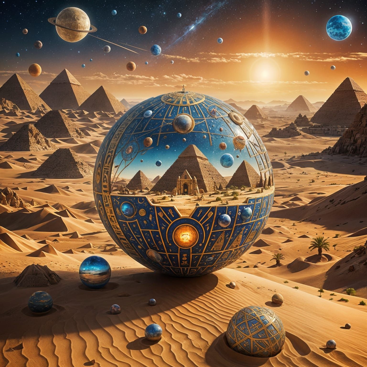 Secret of the Egypt  by @Rion November