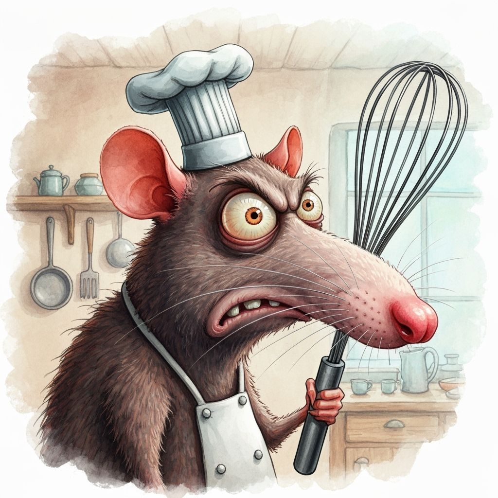 Rat-ioning out the dinner  by @Maxswell
