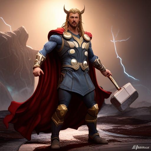 Thor - Ai Generated Artwork - Nightcafe Creator