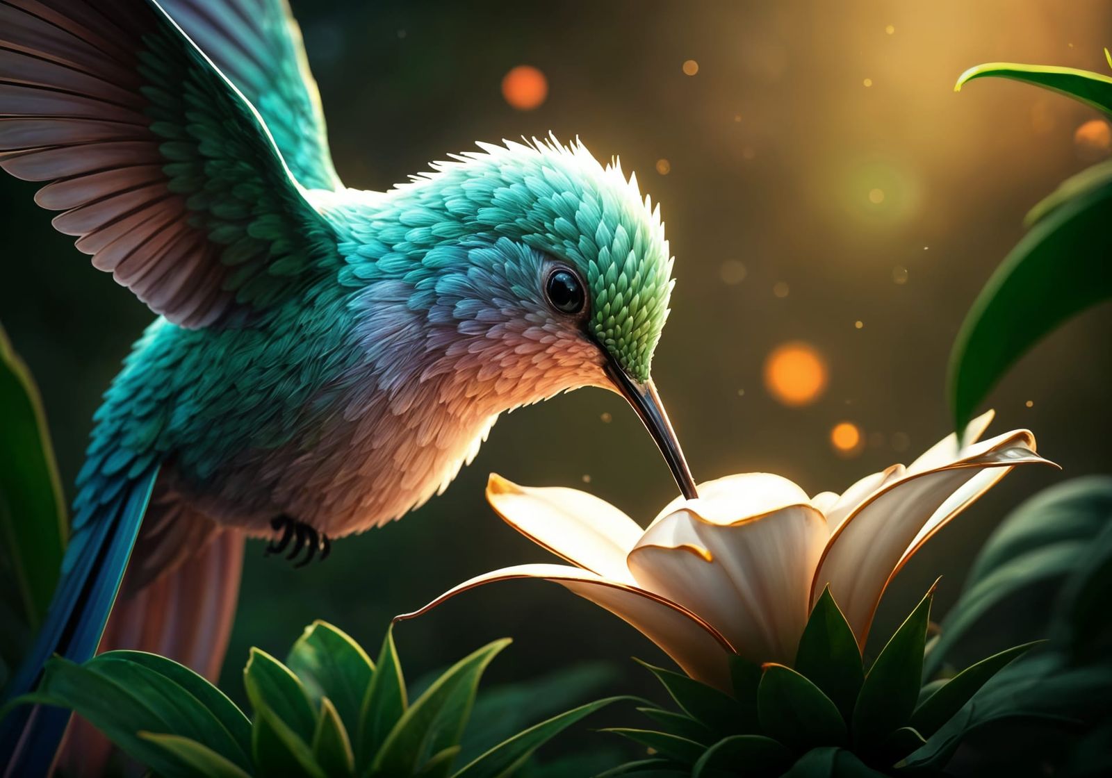 Hummingbird  by @Mountain88