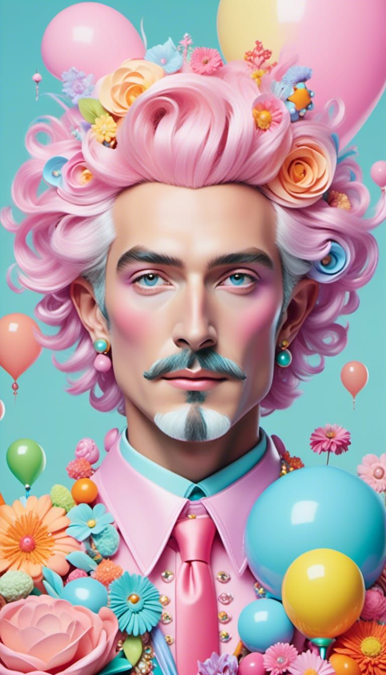 <lora:Toothache:1.0> man, (Long-view:1.5), (wide-shot:1.5), (full body image:1.8), 3D detail, 4K resolution, smooth rounded edges, chrome hi...